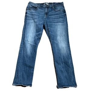 Buckle BKE Jeans Men's 38x31 Nolan Straight Leg Stretch Denim Faded Whiskered